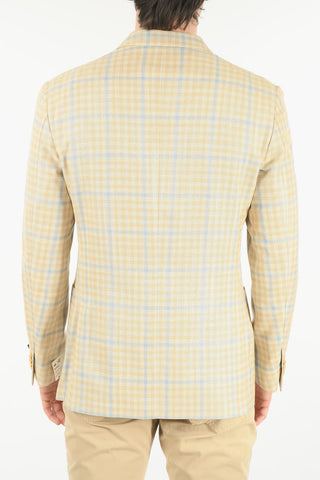 3 Button RESORT Tattersall Blazer