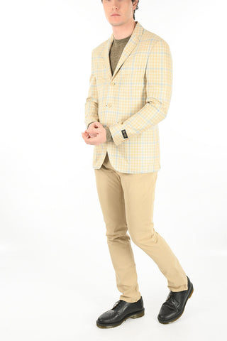 3 Button RESORT Tattersall Blazer