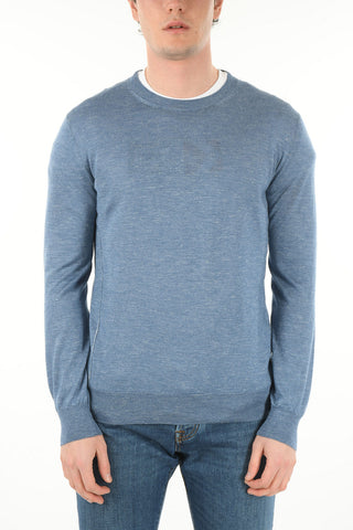 Crew Neck Silk Blend Sweater