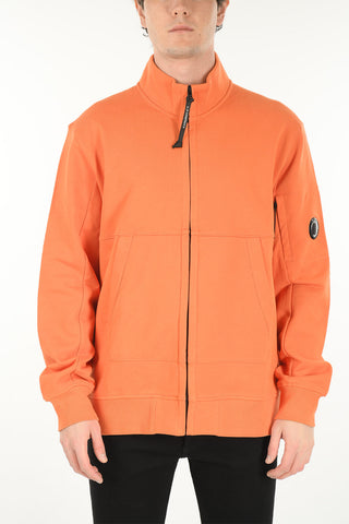 Mock Neck LENS Front Zipped Sweatshirt
