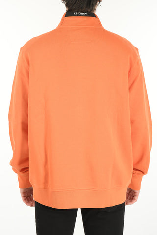 Mock Neck LENS Front Zipped Sweatshirt