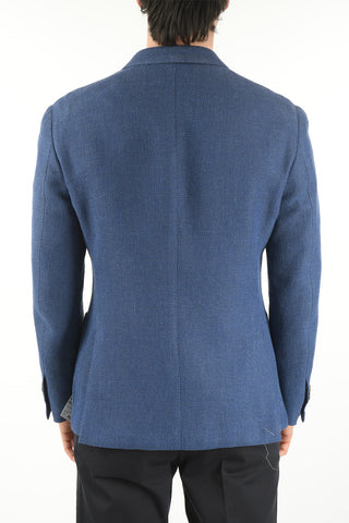 Blazer 2 Bottoni RESORT in Seta Cotone e Lino