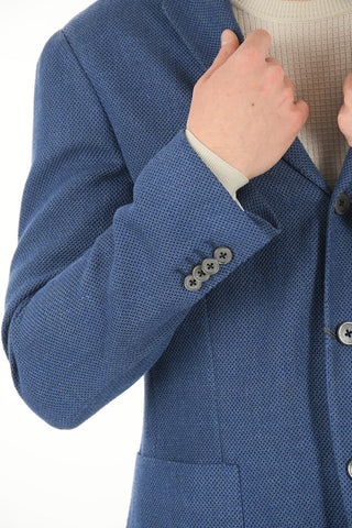 Blazer 2 Bottoni RESORT in Seta Cotone e Lino