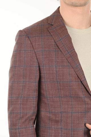 Blazer 2 Bottoni ACADEMY Motivo Windowpane