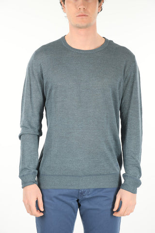 ID Crew Neck Linen Sweater