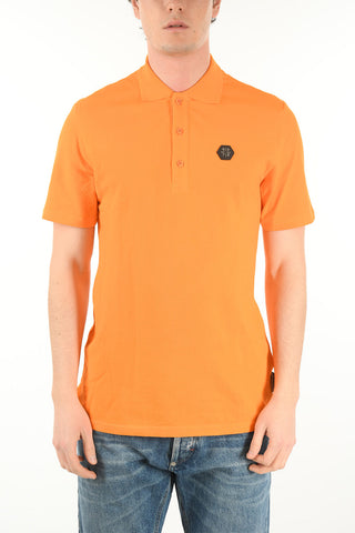 Polo HEXAGON in Cotone con Stampe e Ricami