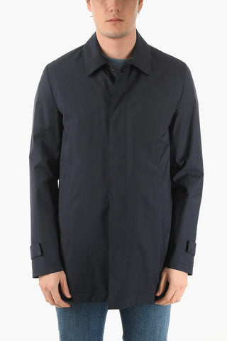 CC COLLECTION Unlined Snap Button Raincoat
