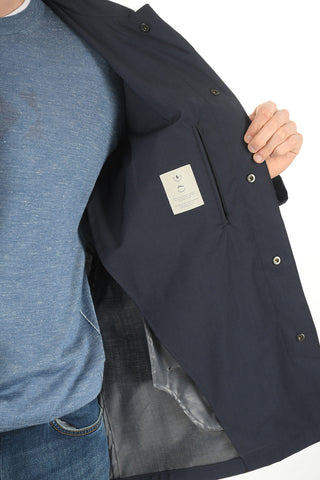 CC COLLECTION Unlined Snap Button Raincoat
