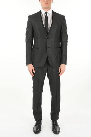 Silk and Wool CEREMONY ACADEMY No Lapel Suit