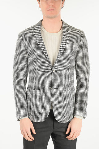 2 Button RESORT Two Tone Silk Blend Blazer
