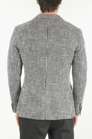2 Button RESORT Two Tone Silk Blend Blazer