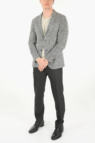2 Button RESORT Two Tone Silk Blend Blazer
