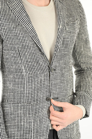 2 Button RESORT Two Tone Silk Blend Blazer