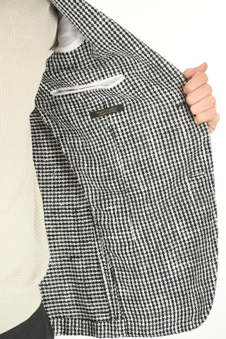 2 Button RESORT Two Tone Silk Blend Blazer