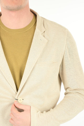 ID 2 Button Flap Pocket Linen Blazer