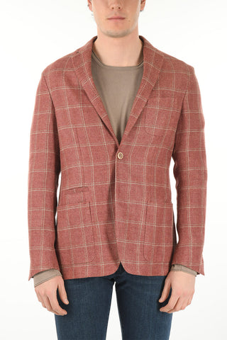 ID Unlined IDENTITY Windowpane Check Blazer