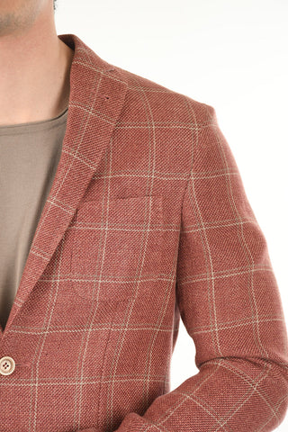 ID Unlined IDENTITY Windowpane Check Blazer