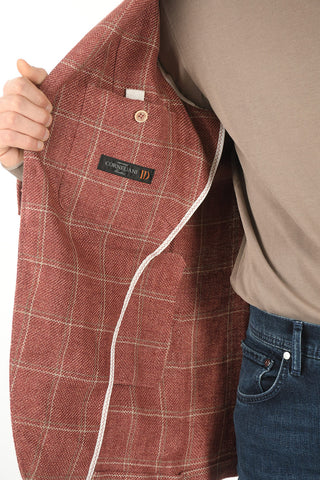 ID Unlined IDENTITY Windowpane Check Blazer