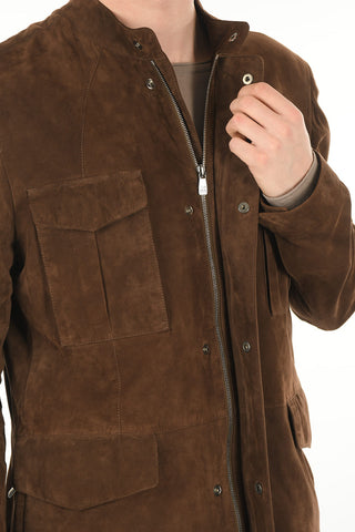 ID Suede Utility Jacket