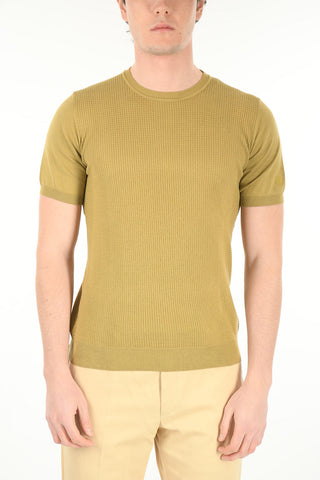 Cotton Short Sleeve Sweater