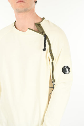 Long-sleeved LENS Zipped T-Shirt