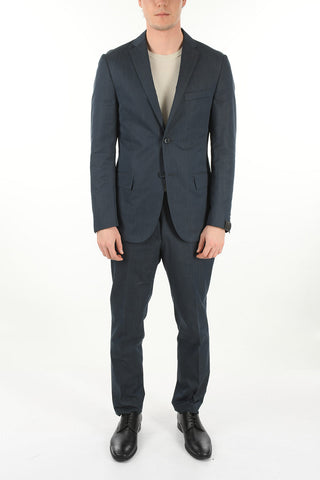 Hairline Striped Cotton GATE Suit
