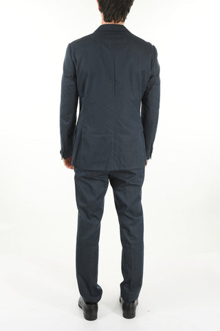 Hairline Striped Cotton GATE Suit