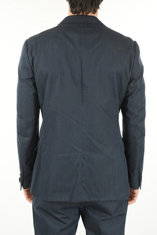 Hairline Striped Cotton GATE Suit