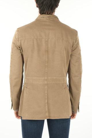 ID Cotton and Silk 3 Button Blazer