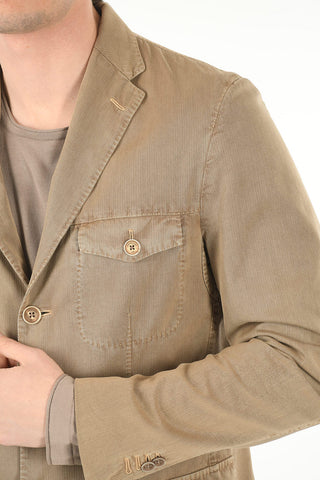 ID Cotton and Silk 3 Button Blazer