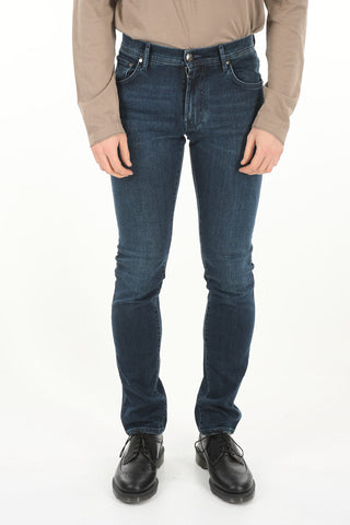ID LUXURY DENIM Stretchy Dark Wash Jeans 17cm