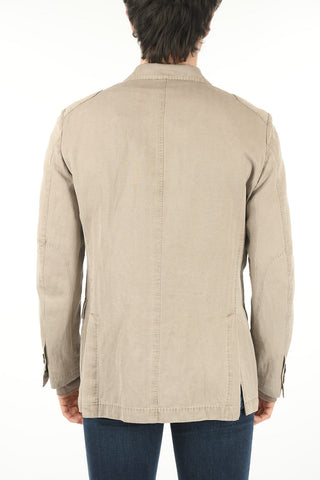 ID Patch Breast-pocket Cotton Blend Blazer