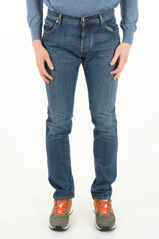 ID LUXURY DENIM Stretchy Mid Rise Jeans 17cm
