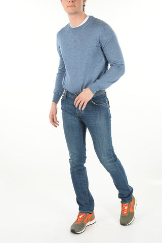 ID LUXURY DENIM Stretchy Mid Rise Jeans 17cm