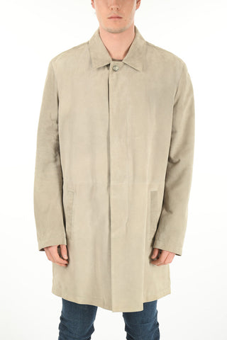 ID Suede Raincoat