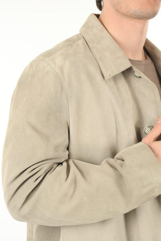 ID Suede Raincoat
