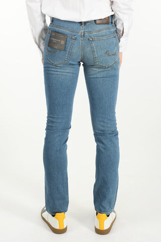 ID LUXURY DENIM Stretchy Mid Rise Jeans 17cm