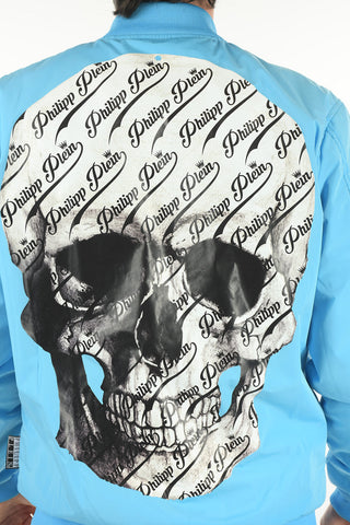 Nylon ALLOVER SKULL Bomber Jacket