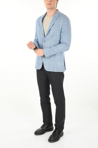 ID Unlined IDENTITY Windowpane Check Blazer