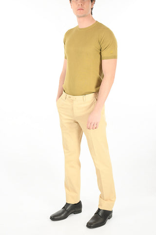 Pantaloni LEADER in Cotone con Tasche con Zip