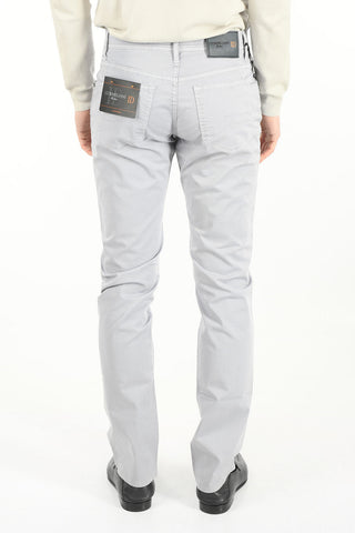 ID Five-Pocket Stretch Denim Trousers