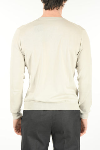 Crew Neck Cotton Sweater