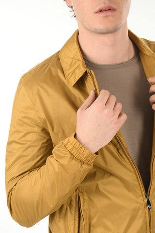 Windbreaker with Zip Closure Pockets