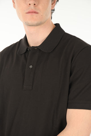 Short-sleeved Cotton Polo