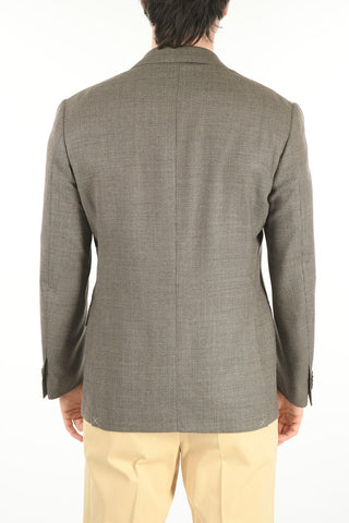 Notch Lapel LEADER SOFT Wool and Silk Blazer