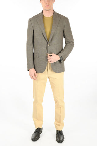 Notch Lapel LEADER SOFT Wool and Silk Blazer