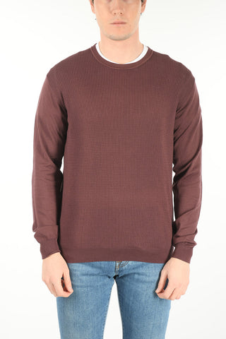 Crew Neck Cotton Sweater