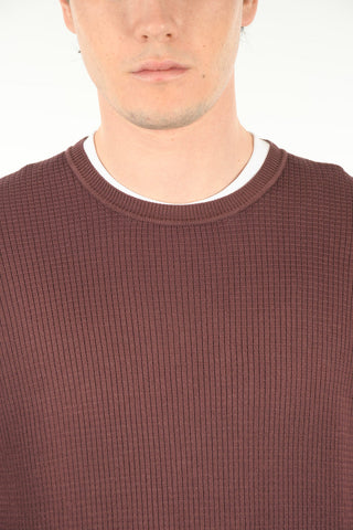 Crew Neck Cotton Sweater