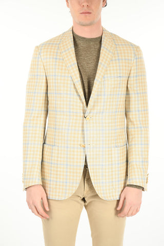 3 Button RESORT Tattersall Blazer