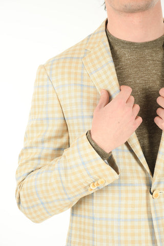 3 Button RESORT Tattersall Blazer
